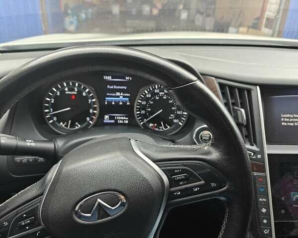 Білий Інфініті Q50, об'ємом двигуна 3 л та пробігом 115 тис. км за 15500 $, фото 21 на Automoto.ua