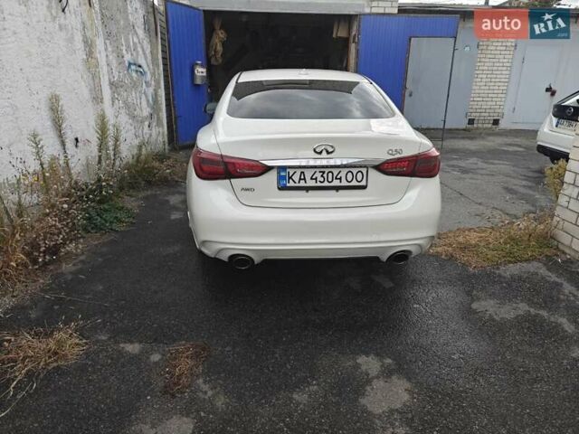 Білий Інфініті Q50, об'ємом двигуна 3 л та пробігом 115 тис. км за 15500 $, фото 11 на Automoto.ua