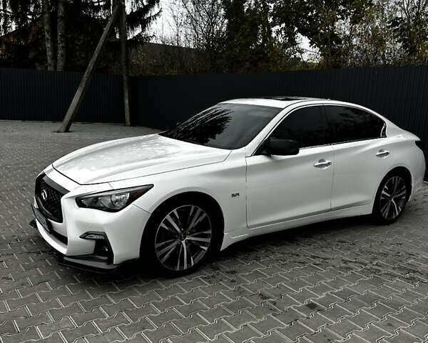 Білий Інфініті Q50, об'ємом двигуна 3 л та пробігом 152 тис. км за 15000 $, фото 7 на Automoto.ua