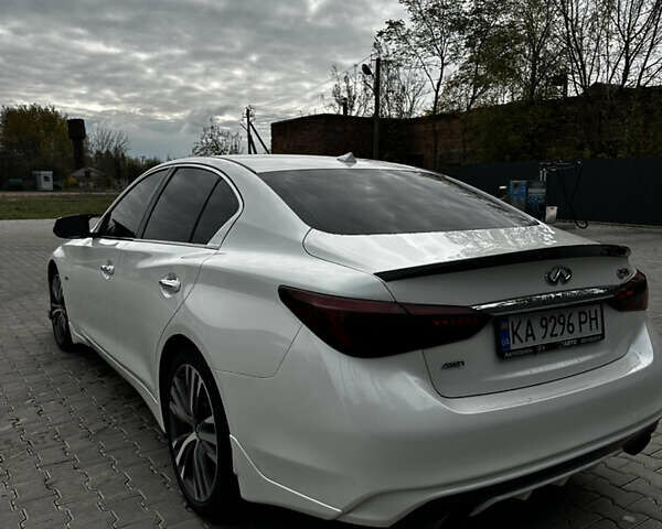 Білий Інфініті Q50, об'ємом двигуна 3 л та пробігом 152 тис. км за 15000 $, фото 8 на Automoto.ua