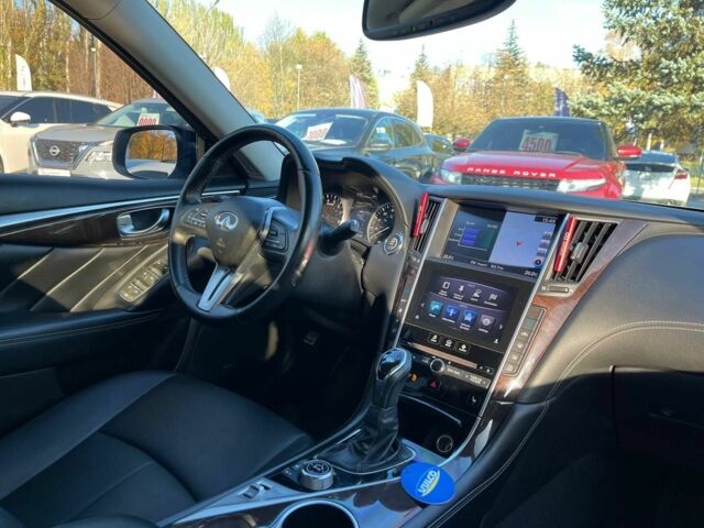 Белый Инфинити Q50, объемом двигателя 3 л и пробегом 82 тыс. км за 15500 $, фото 10 на Automoto.ua