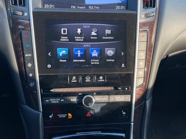 Белый Инфинити Q50, объемом двигателя 3 л и пробегом 82 тыс. км за 15500 $, фото 13 на Automoto.ua