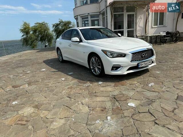 Белый Инфинити Q50, объемом двигателя 3 л и пробегом 103 тыс. км за 18333 $, фото 23 на Automoto.ua