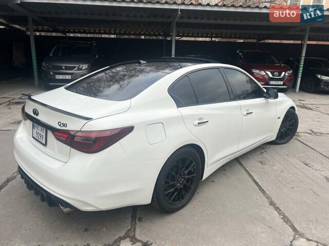 Білий Інфініті Q50, об'ємом двигуна 3 л та пробігом 141 тис. км за 13300 $, фото 29 на Automoto.ua