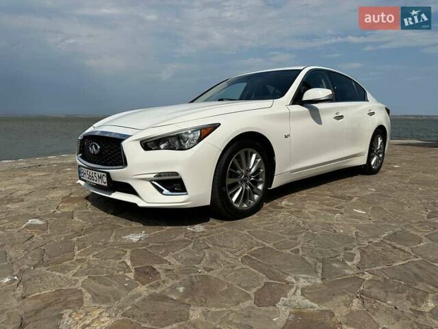 Белый Инфинити Q50, объемом двигателя 3 л и пробегом 103 тыс. км за 18333 $, фото 13 на Automoto.ua