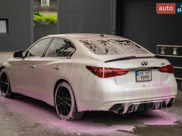 Білий Інфініті Q50, об'ємом двигуна 3 л та пробігом 141 тис. км за 13300 $, фото 44 на Automoto.ua