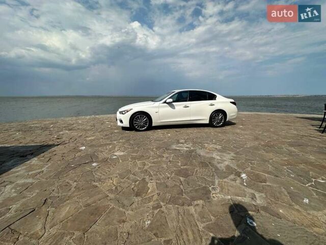 Белый Инфинити Q50, объемом двигателя 3 л и пробегом 103 тыс. км за 18333 $, фото 18 на Automoto.ua