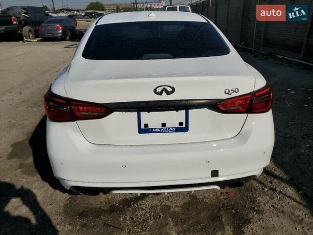 Белый Инфинити Q50, объемом двигателя 0 л и пробегом 104 тыс. км за 3100 $, фото 5 на Automoto.ua