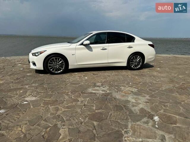 Белый Инфинити Q50, объемом двигателя 3 л и пробегом 103 тыс. км за 18333 $, фото 20 на Automoto.ua