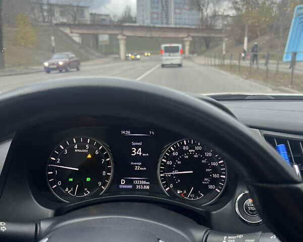 Білий Інфініті Q50, об'ємом двигуна 3 л та пробігом 141 тис. км за 13300 $, фото 2 на Automoto.ua