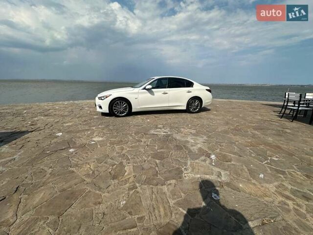 Белый Инфинити Q50, объемом двигателя 3 л и пробегом 103 тыс. км за 18333 $, фото 19 на Automoto.ua