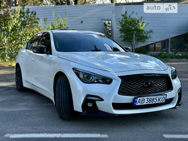 Білий Інфініті Q50, об'ємом двигуна 3 л та пробігом 46 тис. км за 21900 $, фото 54 на Automoto.ua