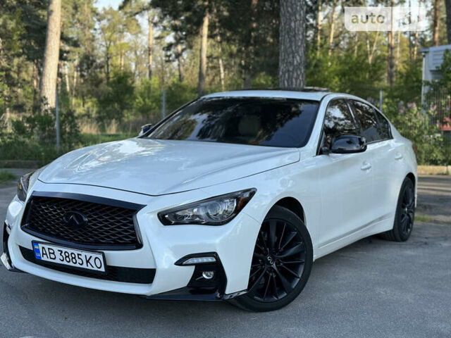 Білий Інфініті Q50, об'ємом двигуна 3 л та пробігом 46 тис. км за 21900 $, фото 52 на Automoto.ua