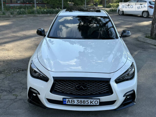 Білий Інфініті Q50, об'ємом двигуна 3 л та пробігом 46 тис. км за 21900 $, фото 8 на Automoto.ua