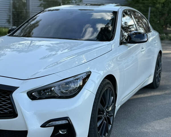 Білий Інфініті Q50, об'ємом двигуна 3 л та пробігом 46 тис. км за 21900 $, фото 9 на Automoto.ua