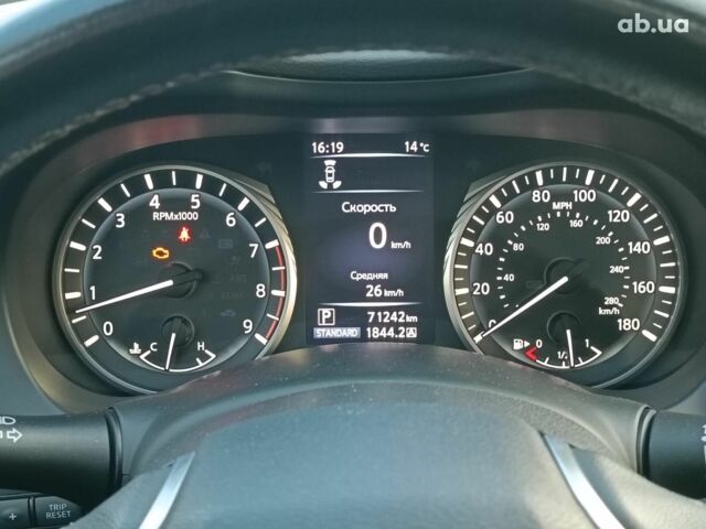 Белый Инфинити Q50, объемом двигателя 3 л и пробегом 71 тыс. км за 19490 $, фото 17 на Automoto.ua