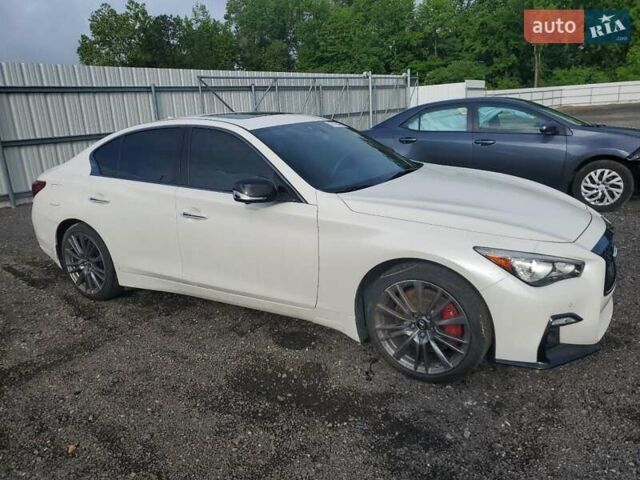 Білий Інфініті Q50, об'ємом двигуна 3 л та пробігом 32 тис. км за 3700 $, фото 3 на Automoto.ua