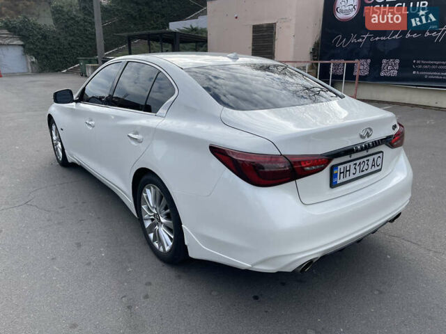 Білий Інфініті Q50, об'ємом двигуна 3 л та пробігом 70 тис. км за 20500 $, фото 10 на Automoto.ua