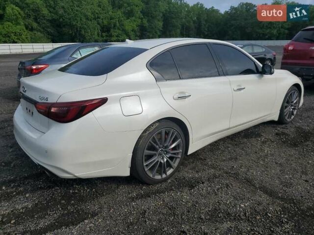 Білий Інфініті Q50, об'ємом двигуна 3 л та пробігом 32 тис. км за 3700 $, фото 2 на Automoto.ua