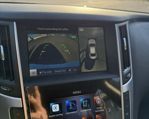 Белый Инфинити Q50, объемом двигателя 3 л и пробегом 1 тыс. км за 24500 $, фото 46 на Automoto.ua