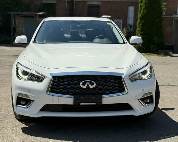 Белый Инфинити Q50, объемом двигателя 3 л и пробегом 1 тыс. км за 24500 $, фото 8 на Automoto.ua