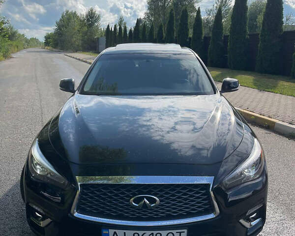 Чорний Інфініті Q50, об'ємом двигуна 3.7 л та пробігом 137 тис. км за 14000 $, фото 6 на Automoto.ua