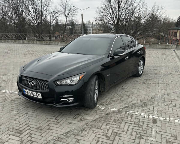 Чорний Інфініті Q50, об'ємом двигуна 3.5 л та пробігом 49 тис. км за 15500 $, фото 2 на Automoto.ua