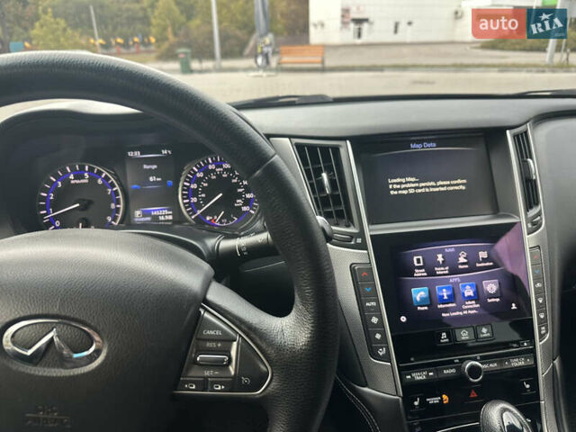 Черный Инфинити Q50, объемом двигателя 3.7 л и пробегом 144 тыс. км за 14999 $, фото 12 на Automoto.ua