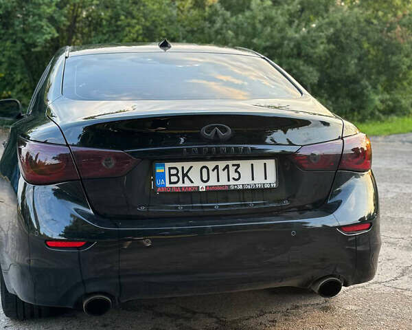 Черный Инфинити Q50, объемом двигателя 3.5 л и пробегом 149 тыс. км за 15499 $, фото 3 на Automoto.ua