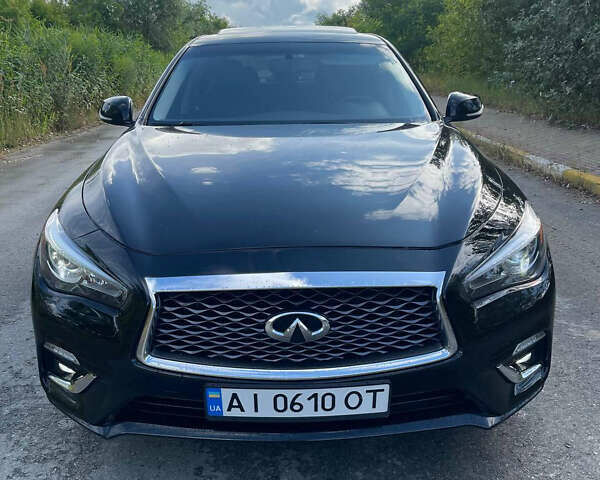 Чорний Інфініті Q50, об'ємом двигуна 3.7 л та пробігом 137 тис. км за 14000 $, фото 11 на Automoto.ua