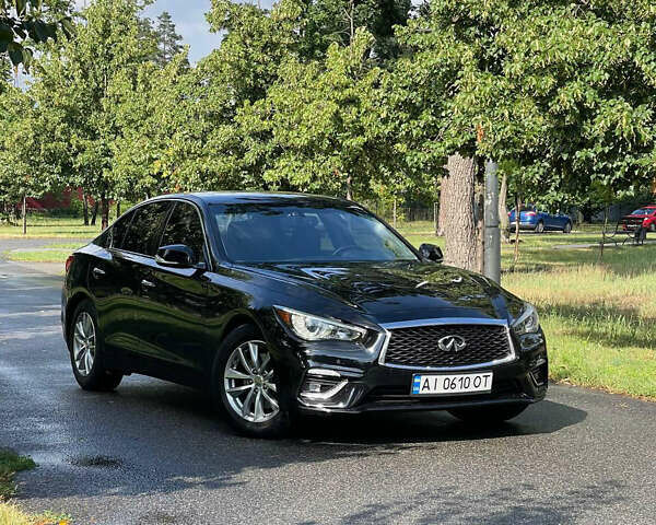 Чорний Інфініті Q50, об'ємом двигуна 3.7 л та пробігом 137 тис. км за 14000 $, фото 25 на Automoto.ua