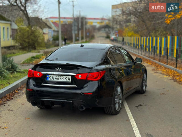 Черный Инфинити Q50, объемом двигателя 3.7 л и пробегом 202 тыс. км за 14000 $, фото 7 на Automoto.ua