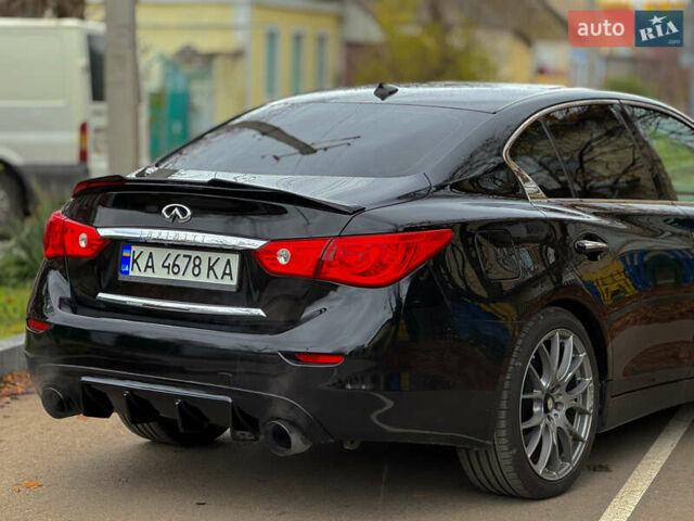 Черный Инфинити Q50, объемом двигателя 3.7 л и пробегом 202 тыс. км за 14000 $, фото 8 на Automoto.ua