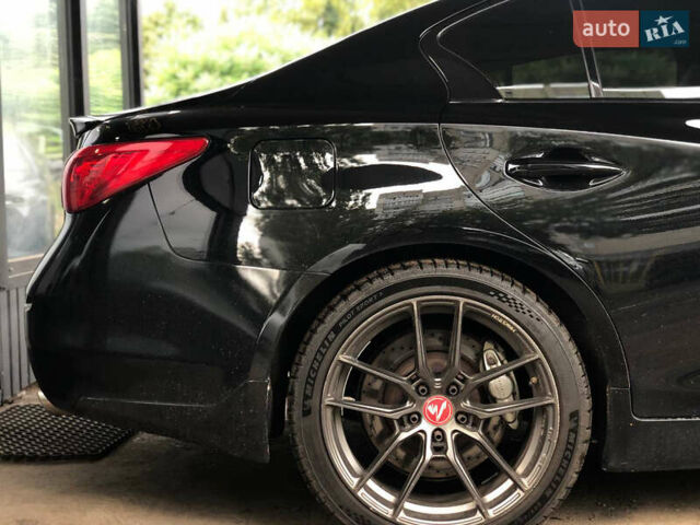 Черный Инфинити Q50, объемом двигателя 3.5 л и пробегом 214 тыс. км за 13500 $, фото 10 на Automoto.ua