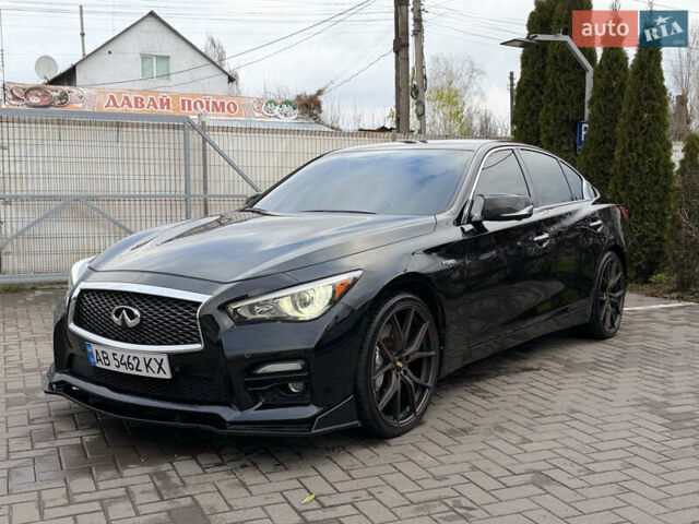 Чорний Інфініті Q50, об'ємом двигуна 3.5 л та пробігом 261 тис. км за 14300 $, фото 2 на Automoto.ua