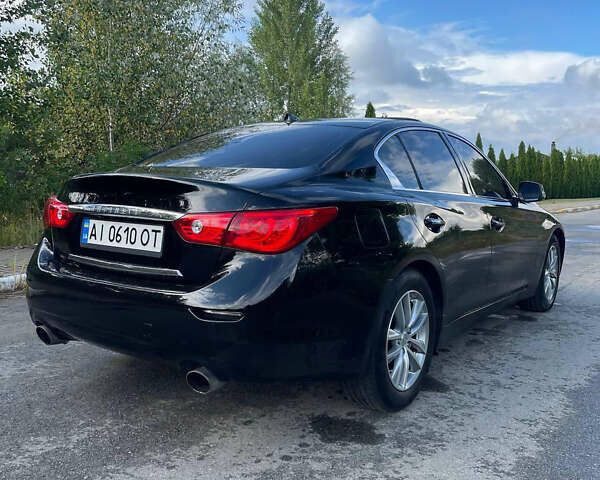 Чорний Інфініті Q50, об'ємом двигуна 3.7 л та пробігом 137 тис. км за 14000 $, фото 3 на Automoto.ua