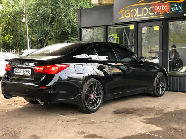 Черный Инфинити Q50, объемом двигателя 3.5 л и пробегом 214 тыс. км за 13500 $, фото 7 на Automoto.ua