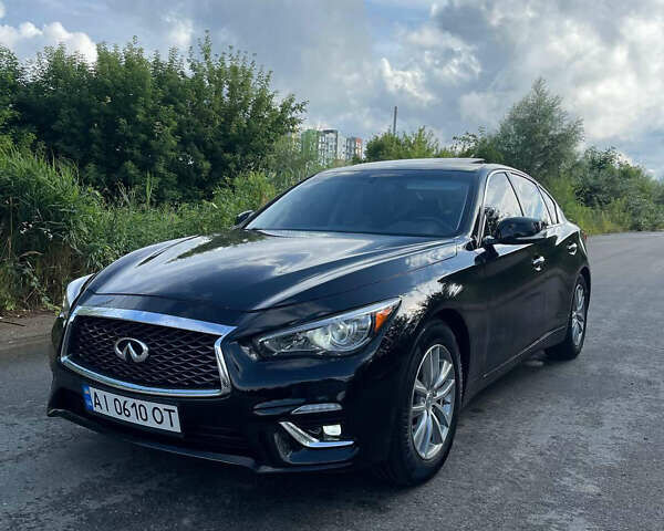 Чорний Інфініті Q50, об'ємом двигуна 3.7 л та пробігом 137 тис. км за 14000 $, фото 8 на Automoto.ua
