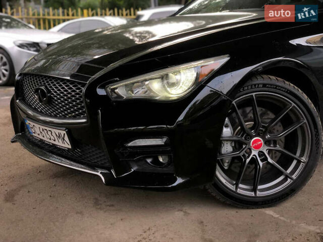 Черный Инфинити Q50, объемом двигателя 3.5 л и пробегом 214 тыс. км за 13500 $, фото 3 на Automoto.ua