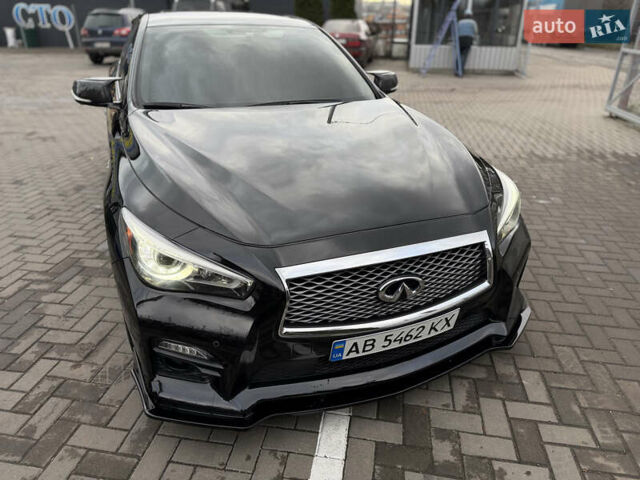 Чорний Інфініті Q50, об'ємом двигуна 3.5 л та пробігом 261 тис. км за 14300 $, фото 13 на Automoto.ua
