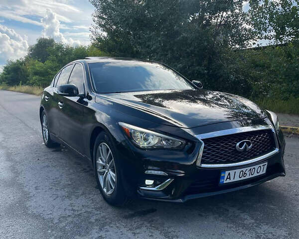 Чорний Інфініті Q50, об'ємом двигуна 3.7 л та пробігом 137 тис. км за 14000 $, фото 9 на Automoto.ua