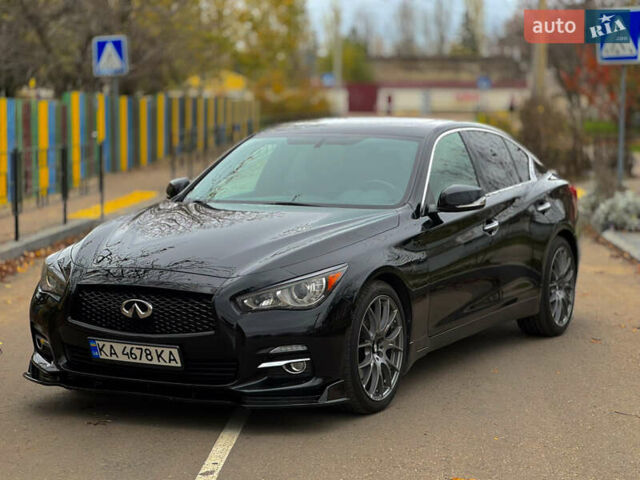 Черный Инфинити Q50, объемом двигателя 3.7 л и пробегом 202 тыс. км за 14000 $, фото 6 на Automoto.ua