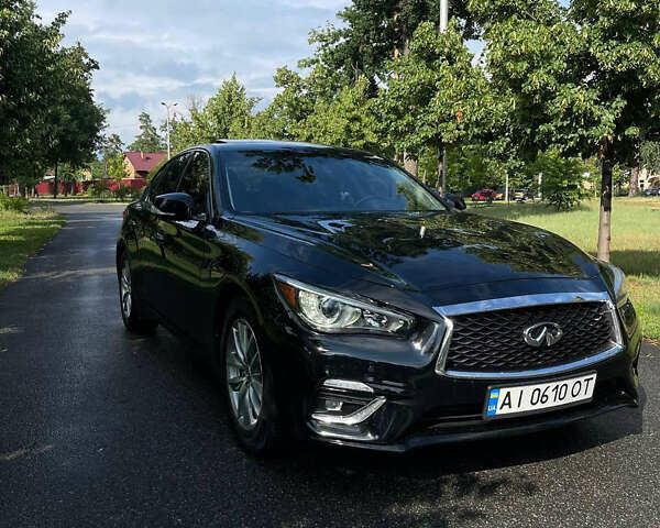 Чорний Інфініті Q50, об'ємом двигуна 3.7 л та пробігом 137 тис. км за 14000 $, фото 29 на Automoto.ua