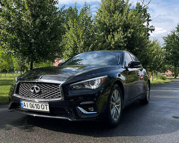 Чорний Інфініті Q50, об'ємом двигуна 3.7 л та пробігом 137 тис. км за 14000 $, фото 28 на Automoto.ua