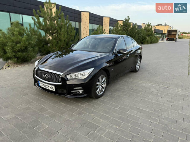 Черный Инфинити Q50, объемом двигателя 2.14 л и пробегом 56 тыс. км за 13700 $, фото 6 на Automoto.ua