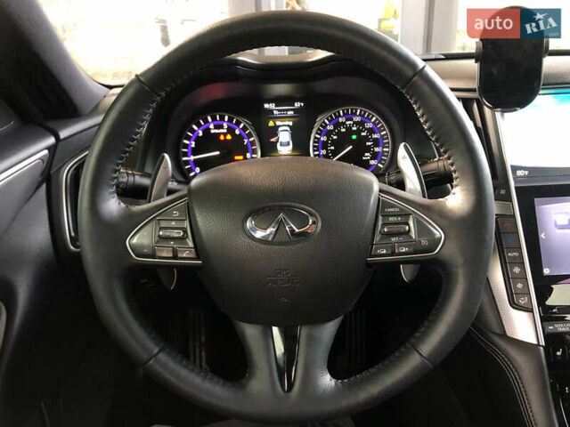 Черный Инфинити Q50, объемом двигателя 3.5 л и пробегом 214 тыс. км за 13500 $, фото 12 на Automoto.ua