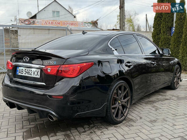 Чорний Інфініті Q50, об'ємом двигуна 3.5 л та пробігом 261 тис. км за 14300 $, фото 7 на Automoto.ua