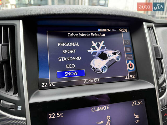 Черный Инфинити Q50, объемом двигателя 3.7 л и пробегом 150 тыс. км за 14650 $, фото 51 на Automoto.ua