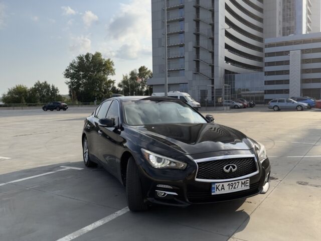 Чорний Інфініті Q50, об'ємом двигуна 3.7 л та пробігом 209 тис. км за 14200 $, фото 2 на Automoto.ua