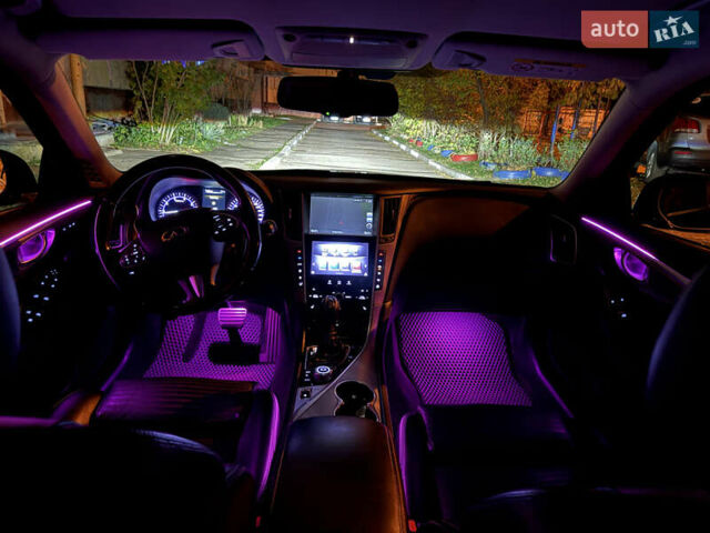 Черный Инфинити Q50, объемом двигателя 2.14 л и пробегом 205 тыс. км за 14600 $, фото 42 на Automoto.ua